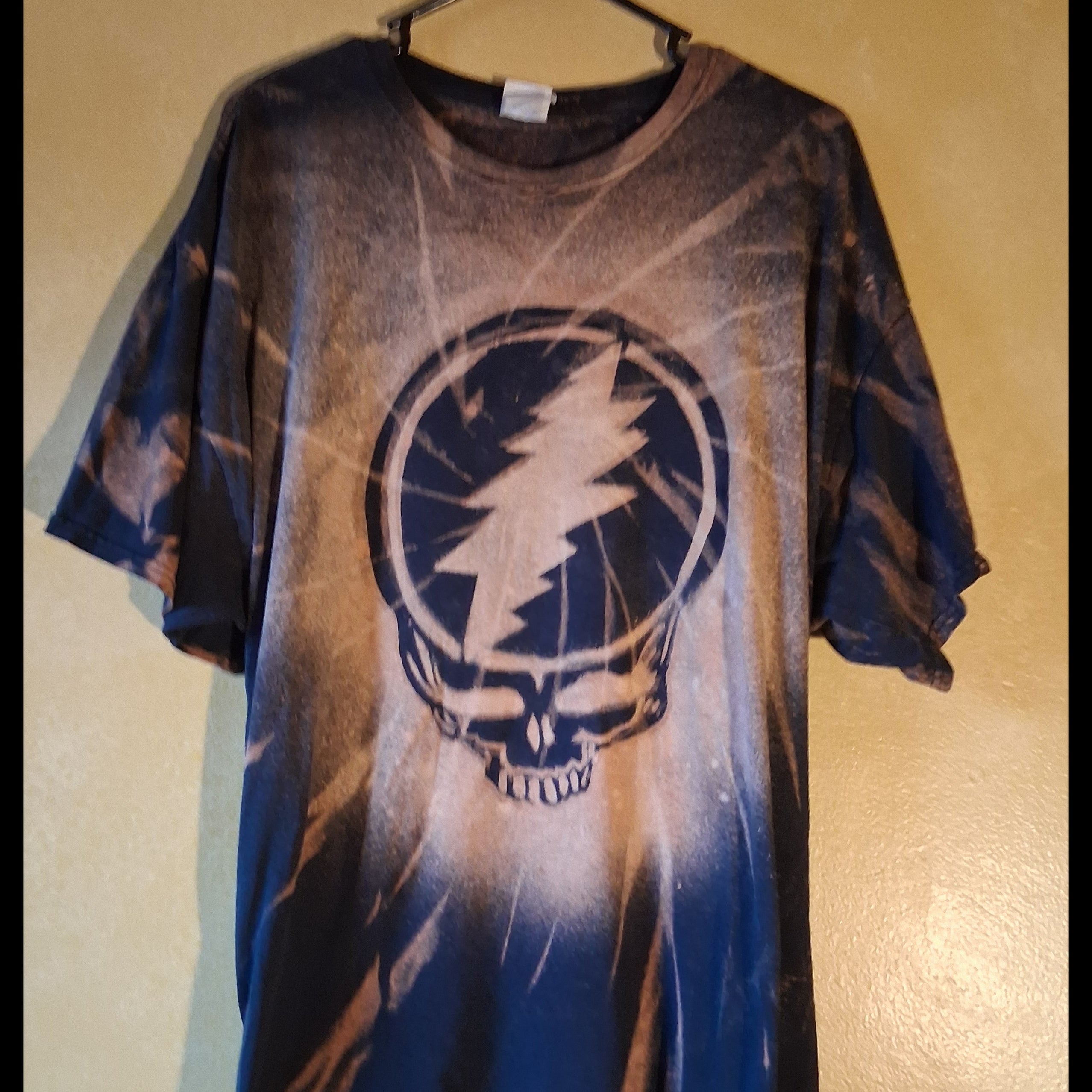 Grateful Bleached Tie-Dye T-Shirt #Gd.2003